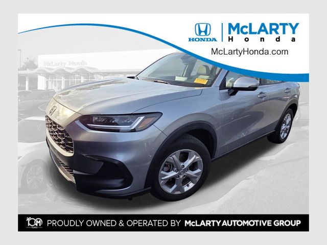 Lunar Silver Metallic 2023 Honda HR-V LX FWD SUV / Crossover Front-Wheel Drive Continuously Variable Transmission