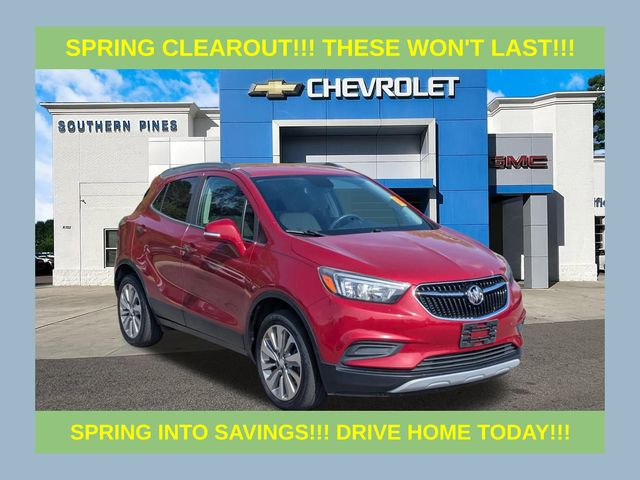 Winterberry Red Metallic 2017 Buick Encore Preferred FWD SUV / Crossover Front-Wheel Drive 6-Speed Automatic Overdrive