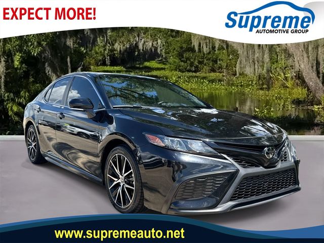 2023 Toyota Camry SE Black at Supreme Chevrolet of Gonzales