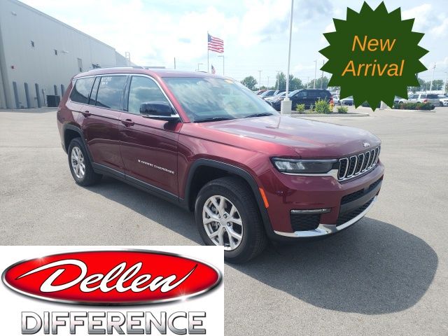Velvet Red Pearlcoat 2022 Jeep Grand Cherokee L SUV / Crossover Four-Wheel Drive 8-Speed Automatic