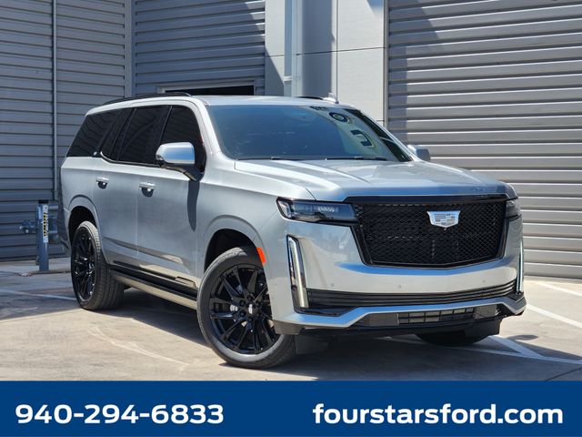 Argent Silver Metallic 2024 Cadillac Escalade SUV / Crossover Four-Wheel Drive Automatic
