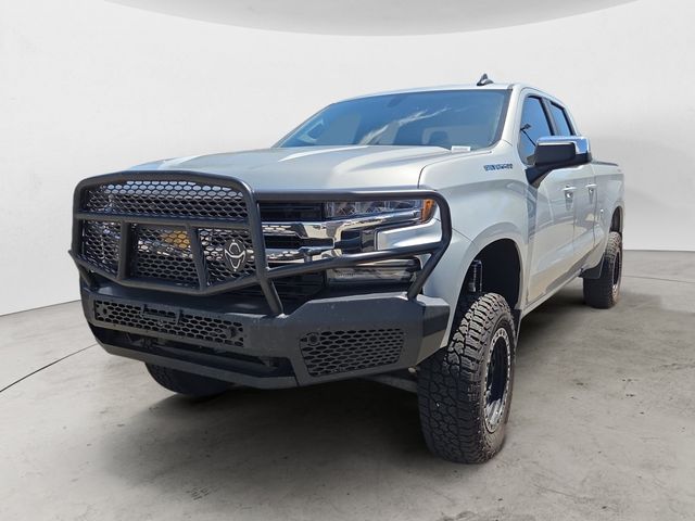 Silver Ice Metallic 2022 Chevrolet Silverado 1500 Pickup Truck Four-Wheel Drive 8-Speed Automatic