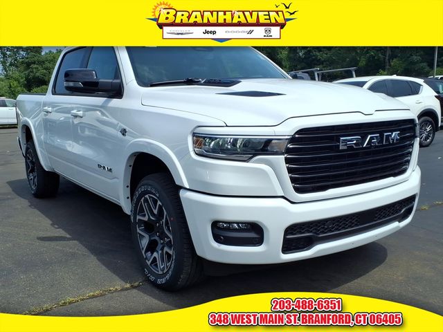 Bright White Clearcoat 2026 RAM 1500 Pickup Truck Four-Wheel Drive 8-Speed Automatic