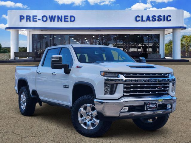 2022 Chevrolet Silverado 2500HD LTZ White at Classic Elite Chevrolet Sugar Land