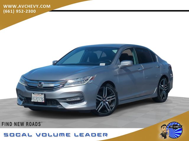 Lunar Silver Metallic 2017 Honda Accord Touring FWD Sedan 6-Speed Automatic