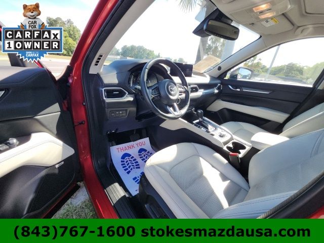 2021 Mazda CX-5 Grand Touring Red at Stokes Mazda