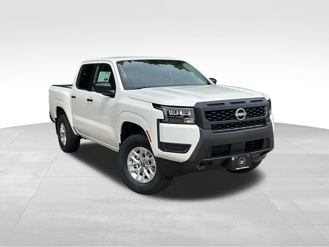 Glacier White 2026 Nissan Frontier Pickup Truck Four-Wheel Drive 9-Speed Automatic Overdrive