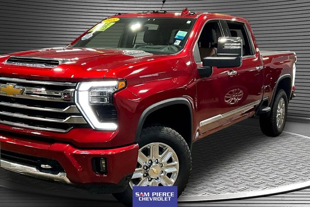 Radiant Red Tintcoat 2025 Chevrolet Silverado 2500HD Pickup Truck Four-Wheel Drive Automatic