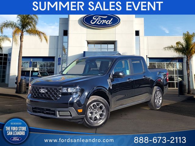 Shadow Black 2025 Ford Maverick Pickup Truck Front-Wheel Drive Continuously Variable Transmission