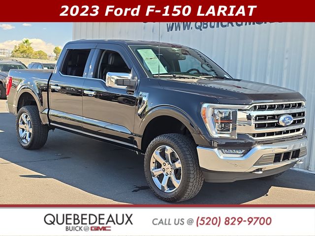 Black Metallic 2023 Ford F-150 Pickup Truck Four-Wheel Drive Automatic