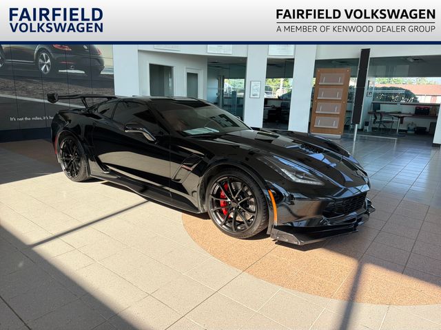 Black 2019 Chevrolet Corvette Coupe Rear-Wheel Drive 8-Speed Automatic