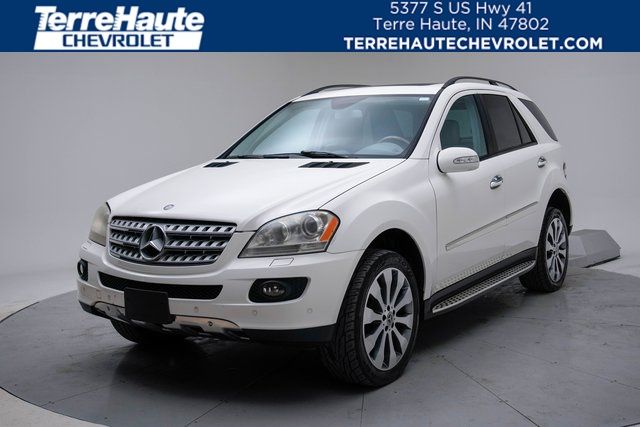 Alabaster White 2007 Mercedes-Benz M-Class SUV / Crossover All-Wheel Drive 7-Speed Automatic Overdrive