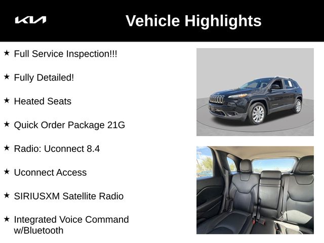 Used 2016 Jeep Cherokee SUV