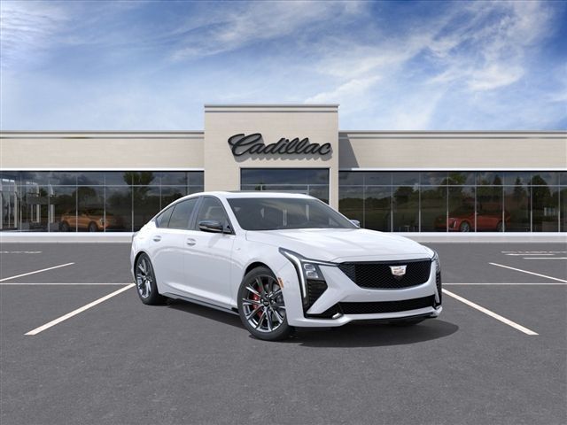 Summit White 2026 Cadillac CT5 V-Series AWD Sedan All-Wheel Drive Automatic