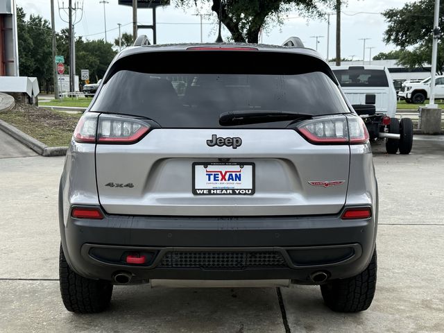 2020 Jeep Cherokee Trailhawk Silver at Victoria Chrysler Dodge Jeep Ram
