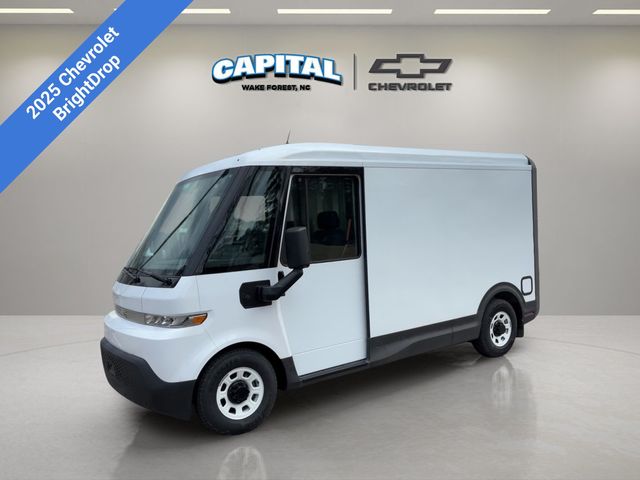 Oyster White 2025 Chevrolet BrightDrop 1-Speed Automatic