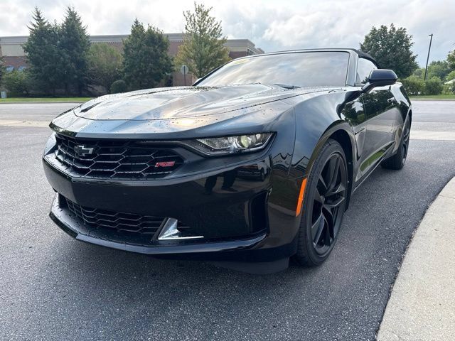 Black 2024 Chevrolet Camaro Convertible Rear-Wheel Drive Automatic