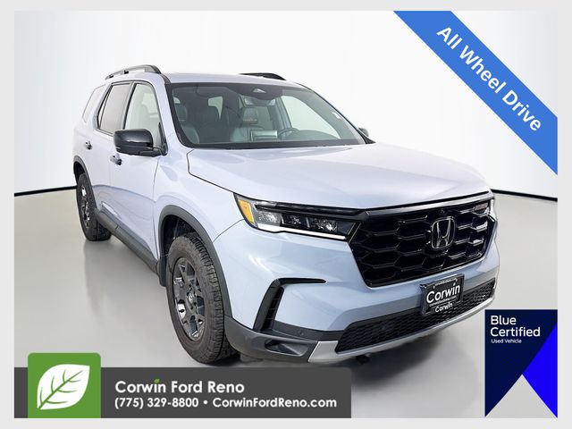 Sonic Gray Pearl 2025 Honda Pilot TrailSport AWD SUV / Crossover All-Wheel Drive Automatic