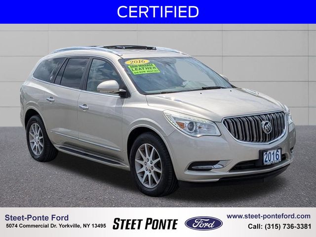Sparkling Silver Metallic 2016 Buick Enclave SUV / Crossover All-Wheel Drive 6-Speed Automatic Overdrive