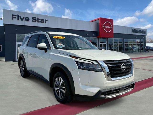 Pearl White Tricoat 2024 Nissan Pathfinder SL FWD SUV / Crossover Front-Wheel Drive 9-Speed Automatic
