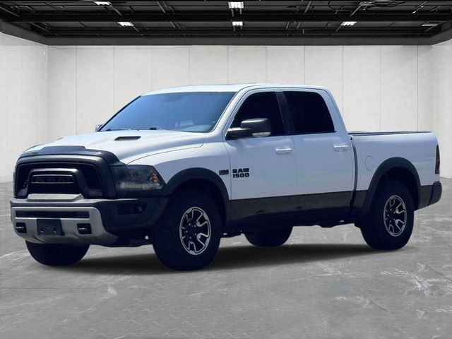Bright White 2015 RAM 1500 Pickup Truck Four-Wheel Drive 8-Speed Automatic