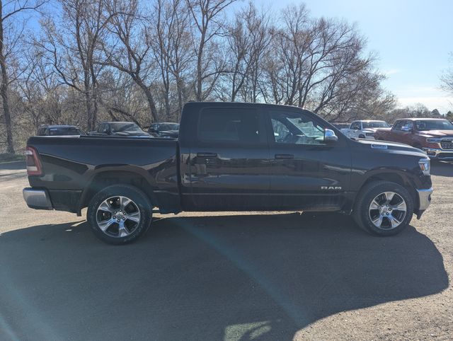 2023 Diamond Black Crystal Pearlcoat Ram 1500 Laramie 4X4 Truck
