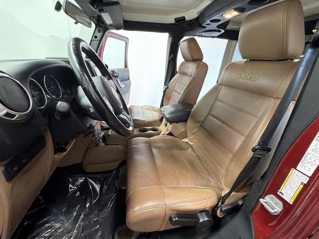 2012 Jeep Wrangler Unlimited Rubicon Red at Grove City Ford