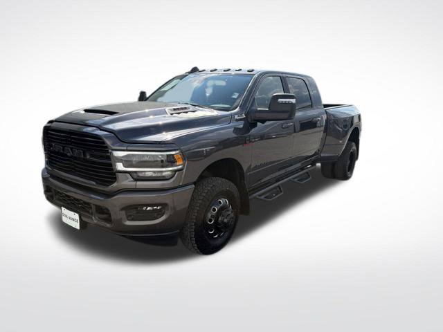Gray (Granite Crystal Metallic Clearcoat) 2024 RAM 3500 Pickup Truck Four-Wheel Drive 6-Speed Automatic