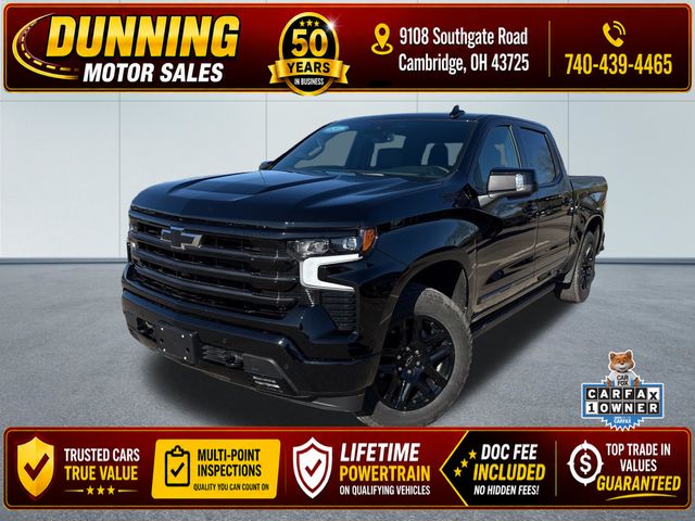 Black 2026 Chevrolet Silverado 1500 Pickup Truck Four-Wheel Drive Automatic