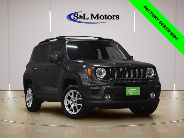 Gray (Granite Crystal Metallic Clearcoat) 2021 Jeep Renegade Latitude 4WD SUV / Crossover Four-Wheel Drive 9-Speed Automatic