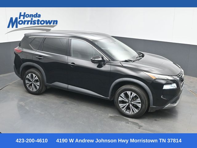 Super Black 2021 Nissan Rogue SUV / Crossover All-Wheel Drive Continuously Variable Transmission