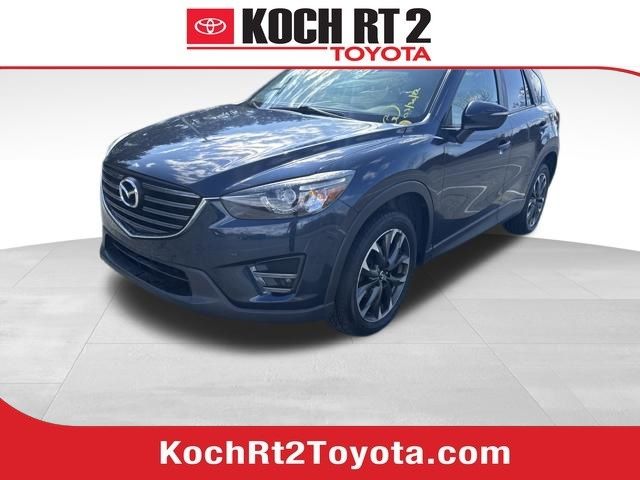 Deep Crystal Blue Mica 2016 Mazda CX-5 Grand Touring AWD SUV / Crossover All-Wheel Drive 6-Speed Automatic