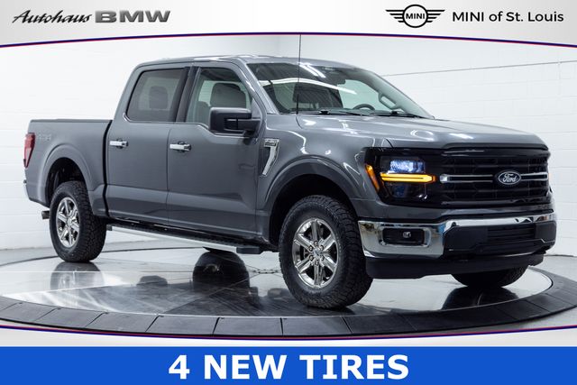 Gray Metallic 2025 Ford F-150 Pickup Truck Four-Wheel Drive Automatic