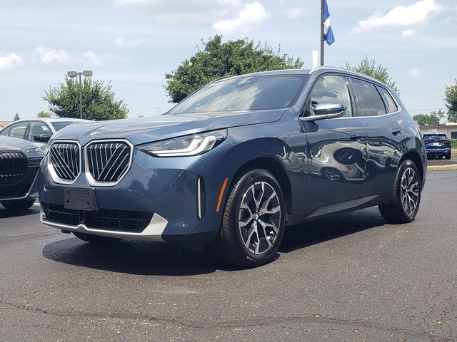 Arctic Race Blue Metallic 2025 BMW X3 SUV / Crossover All-Wheel Drive 8-Speed Automatic