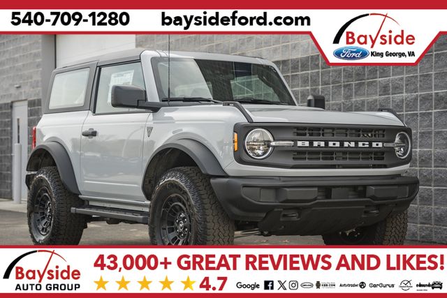 Avalanche Gray 2026 Ford Bronco SUV / Crossover Four-Wheel Drive Automatic