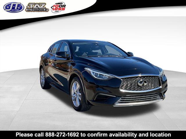 Black Obsidian 2017 INFINITI QX30 FWD SUV / Crossover Front-Wheel Drive 7-Speed Automatic