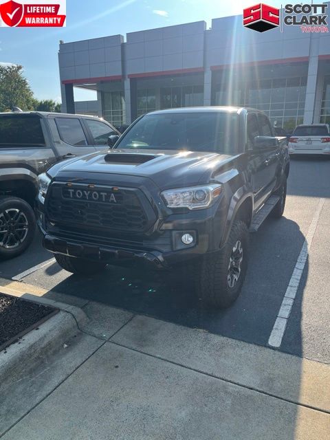 Midnight Black Metallic 2019 Toyota Tacoma Pickup Truck 4X2 6-Speed Automatic