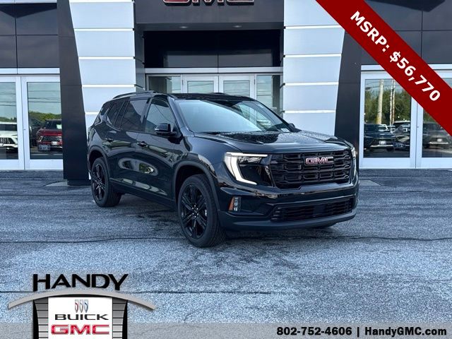 Black (Ebony Twilight Metallic) 2026 GMC Acadia SUV / Crossover Four-Wheel Drive 8-Speed Automatic