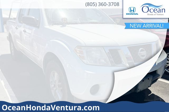 Glacier White 2016 Nissan Frontier Pickup Truck 4X2 5-Speed Automatic Overdrive