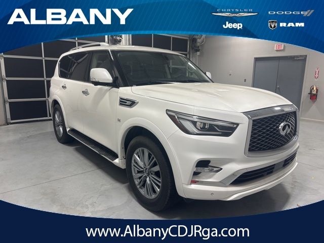 Moonstone 2019 INFINITI QX80 Luxe RWD SUV / Crossover Rear-Wheel Drive 7-Speed Automatic