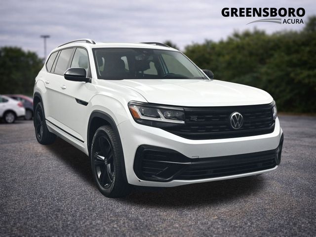 Opal White 2023 Volkswagen Atlas SUV / Crossover All-Wheel Drive 8-Speed Automatic
