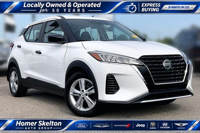 White (Fresh Powder) 2021 Nissan Kicks SUV / Crossover Front-Wheel Drive Continuously Variable Transmission