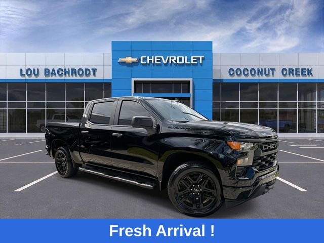 Black 2024 Chevrolet Silverado 1500 Pickup Truck 4X2 8-Speed Automatic