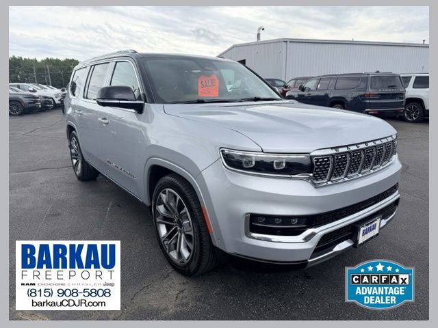 Silver Zynith 2025 Jeep Grand Wagoneer SUV / Crossover Four-Wheel Drive 8-Speed Automatic