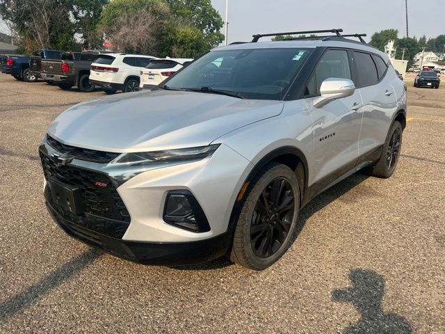 2020 Silver Ice Metallic Chevrolet Blazer RS AWD SUV