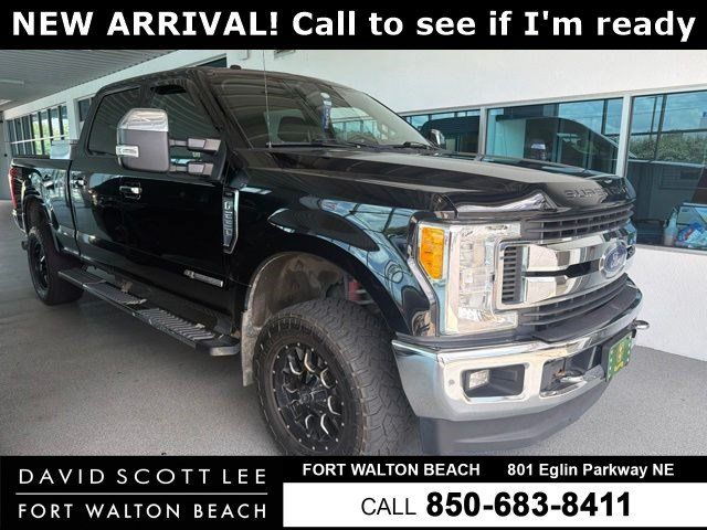 Shadow Black 2017 Ford F-250 Super Duty Pickup Truck Four-Wheel Drive 6-Speed Automatic