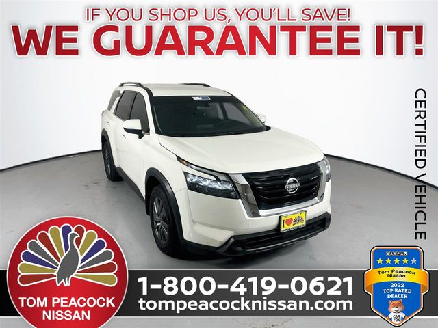 Glacier White 2025 Nissan Pathfinder SUV / Crossover Front-Wheel Drive 9-Speed Automatic