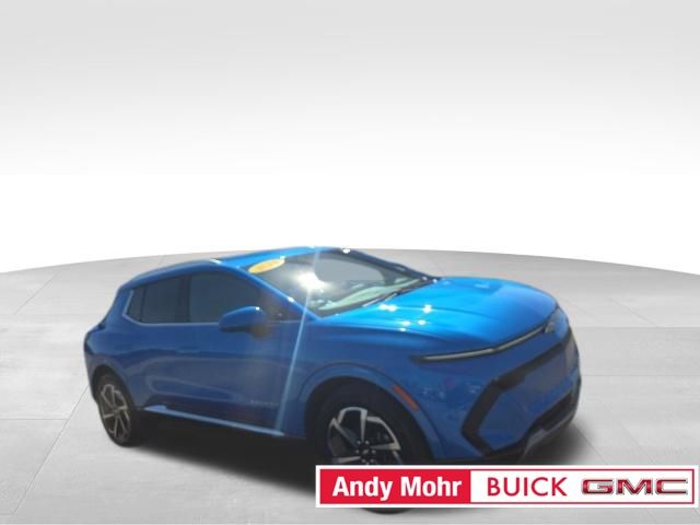 Riptide Blue 2024 Chevrolet Equinox EV LT with 2LT FWD SUV / Crossover Front-Wheel Drive 1-Speed Automatic