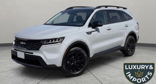 Wolf Gray 2022 Kia Sorento X-Line S AWD SUV / Crossover All-Wheel Drive 8-Speed Automatic