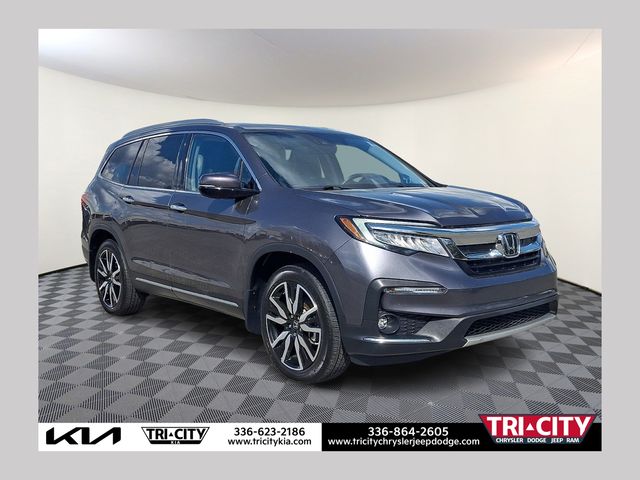 Gray (Modern Steel Metallic) 2020 Honda Pilot Elite AWD SUV / Crossover All-Wheel Drive 9-Speed Automatic